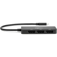Rocstor USB‑C to Triple 4K DisplayPort Adapter – Y10A303‑B1